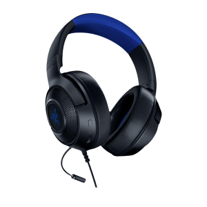 RAZER Kraken X RZ04-02890200-R3M1 Wired Gaming Headset (Sweat & Water Resistance, Over Ear, Black/Blue)