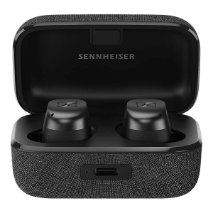 SENNHEISER MTW3 TWS Earbuds with Active Noise Cancellation (IPX4 Splash Resistant, 28 Hours Playback, Graphite)