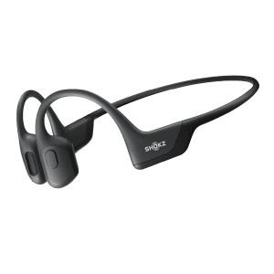 SHOKZ OpenRun Pro Bone Conduction Bluetooth Headphone with Noise Isolation (IP55 Water Resistant, Premium Sound, Black)