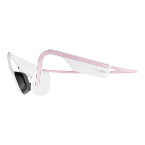 AfterShokz OpenMove Bone Conduction Bluetooth Headphone with Noise Isolation (IP55 Water Resistant, Deep Bass, Pink)