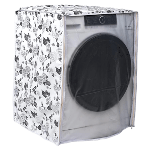 CNS Cover For Front Load 5 to 6.5 Kg Washing Machines (Cotton Coated Lamination, 8908011073254, Grey)