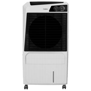 hindware Calisto 105 Litres Desert Air Cooler (Wood Wool Cooling Pads, 512494, White)