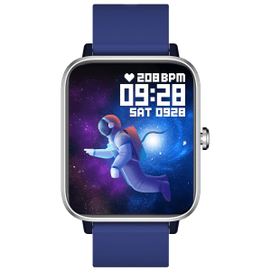 in base Urban PRO 2 Smartwatch with Bluetooth Calling (43.18mm IPS TFT Display, IPX67 Water Resistant, Navy Blue Strap)