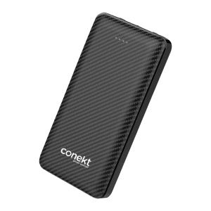 conekt Zeal Proton Pro 10000 mAh Fast Charging Power Bank (1 Micro USB Type B, 1 Type C & 2 Type A Ports, ABS Casing, LED Charging Indicator, Black)