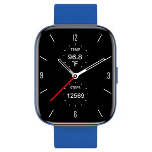 Fire-Boltt Mercury BSW006 Smartwatch with Camera & Music Control (45mm HD Display, IP67 Water Resistant, Blue Strap)