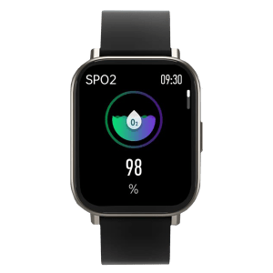 PORTRONICS Kronos Y1 Smartwatch with Bluetooth Calling (44.45mm HD Display, IP67 Splash Resistant, Grey Strap)