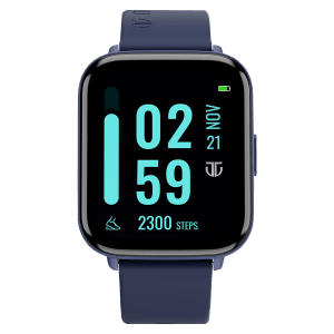 TITAN Smart 2 Smartwatch with Camera & Music Control (45.21mm AMOLED Display, 3ATM Water Resistant, Blue Strap)