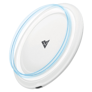 Vaku Mont Clad 15W Wireless Charger for Smartphones (Over Current Protection, White)