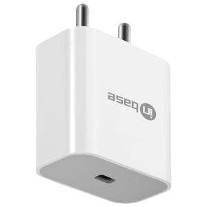 Inbase 20W Type C Fast Charger (Adapter Only, 9 Layers of Protection, White)