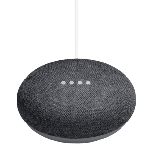 Google Home Mini with Google Assistant Compatible Smart Wi-Fi Speaker (Far-Field Voice Recognition, Black)