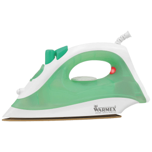 WARMEX Steam Glide 1200 Watts Steam Iron (Non Stick Soleplate, Green)