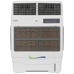 VOLTAS Windsor 65 Litres Room Air Cooler (Remote Control, 4810336, White/Grey)