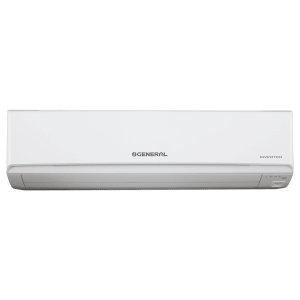 O GENERAL KJT Series 2.5 Ton 4 Star Hot & Cold Inverter Split AC (Copper Condenser, PM 2.5 Filter, ASGG30KJTA-B)