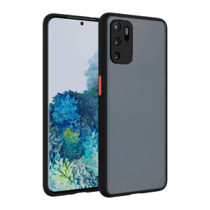 Arrow Duplex Acrylic & TPU Back Cover for OPPO Reno 6 Pro (Scratch Resistant, Black)