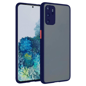 Arrow Duplex Acrylic & TPU Back Cover for OPPO Reno 6 Pro (Scratch Resistant, Blue)