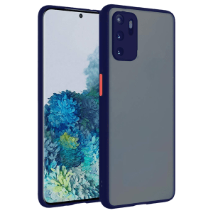 Arrow Duplex Acrylic & TPU Back Cover for OPPO Reno 6 (Scratch Resistant, Blue)