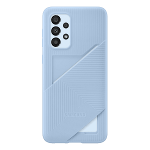 SAMSUNG TPU Back Cover for SAMSUNG Galaxy A33 5G (Sleek Card Pocket, Arctic Blue)