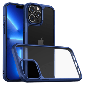 GRIPP Defender Hard Polycarbonate & TPU Back Cover for Apple iPhone 13 Pro (Drop Protection, Blue)