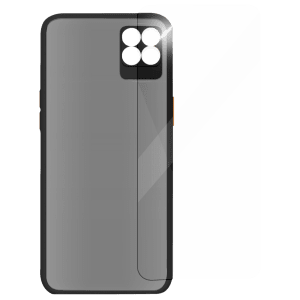 Arrow Duplex Screen Protector & Polycarbonate Back Cover Combo for realme 8 (Anti Scratch Design, Black)