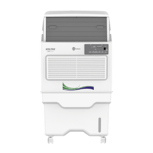 VOLTAS Windsor 35 Litres Personal Air Cooler (Inverter Compatible, 4810385, White/Grey)