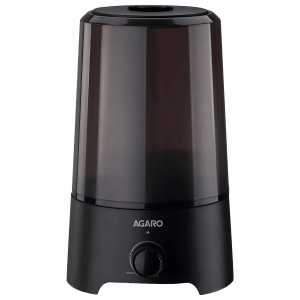 AGARO Verge 2.5 Litres Cool Mist Humidifier (Ultrasonic Technology, 33492, Black)