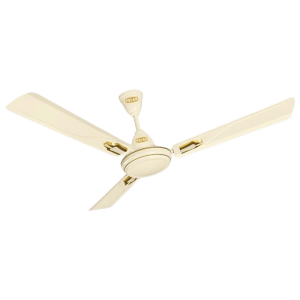 POLAR Winpro Deco 120cm Sweep 3 Blade Ceiling Fan (With Copper Motor, FCWPDBR481S, Soft Cream)