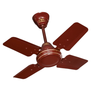 POLAR Super Speed 60cm Sweep 4 Blade Ceiling Fan (Copper Motor, FSS1BR4, Brown)