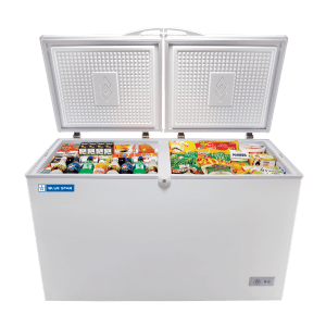 Blue Star 335 Litres Double Door Chest Freezer (Direct Cooling Technology, CHFK350DGS, White)