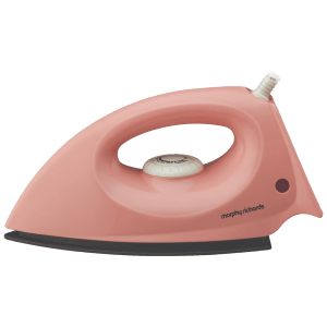 morphy richards Desira Coral 1000 Watts Dry Iron (Thermostat Control, 500074, Pink)