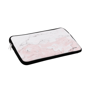 macmerise Marble Neoprene Laptop Sleeve for 15 Inch Laptop (Water Resistant, Rosa Verona)