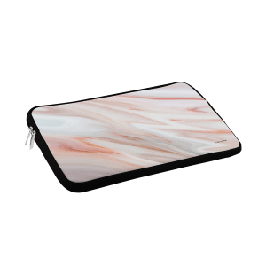 macmerise Marble Neoprene Laptop Sleeve for 15 Inch Laptop (Water Resistant, Rosa Levanto)