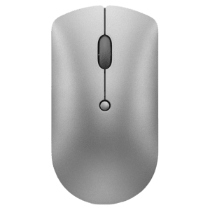 Lenovo 600 Wireless Optical Mouse with Silent Click Buttons (2400 DPI, Portable, Iron Grey)