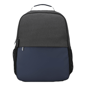 Lenovo Slim Everyday Polyester Laptop Backpack for 15.6 Inch Laptop (18 L, Water Resistant, Dark Grey)