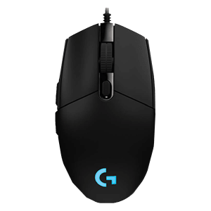logitech G102 Prodigy Wired Optical Gaming Mouse (8000 DPI Adjustable, Lightsync RGB, Black)