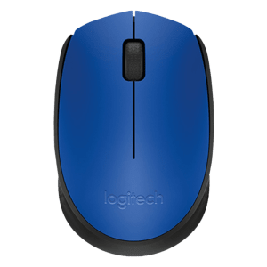 logitech M171 Wireless Optical Mouse (1000 DPI, Plug & Play, Blue/Black)