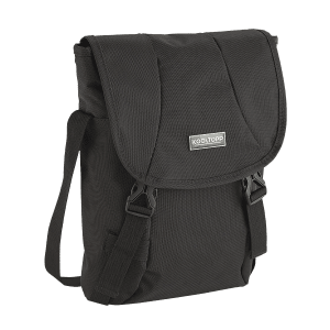 KOOLTOPP Elegant Nylon Laptop Sling Bag for 10 Inch Laptop (30 L, Water Resistant, Black)