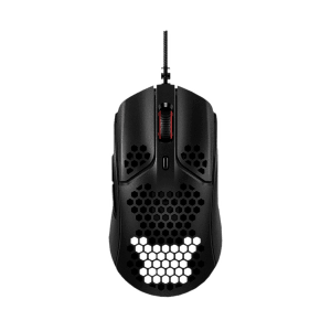HyperX Pulsefire Haste Wired Optical Gaming Mouse with Customizable Buttons (16000 DPI, Ultra-Light Hex Shell Design, Black)