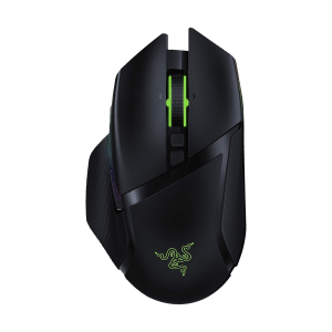 RAZER Basilisk Ultimate Rechargeable Wireless Optical Gaming Mouse (20000 DPI Adjustable, Multi Function Paddle, Black)