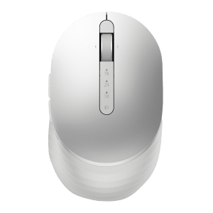 DELL MS7421W Rechargeable Wireless Optical Performance Mouse with Type C Adapter (1600 dpi, Ergonomic Design, Platinum silver)