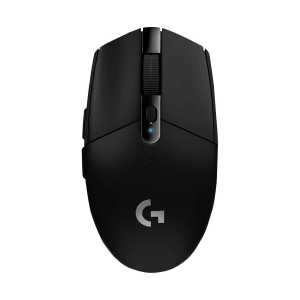 logitech G304 Wireless Optical Gaming Mouse (12000 DPI Adjustable, HERO Sensor, Black)