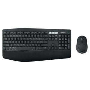 logitech MK850 Wireless Keyboard & Mouse Combo (1000 DPI, Advanced Optical Tracking, Black)