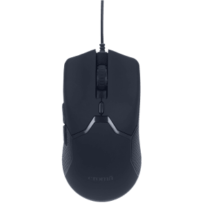Croma Wired Optical Gaming Mouse (3200 DPI Adjustable, Ergonomic Design, Black)