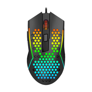 REDRAGON Reaping Wired Optical Gaming Mouse (12400 DPI, Ergonomic Design, Black)
