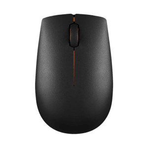 Lenovo 300 Wireless Optical Mouse (1000 DPI, Ergonomic Design, Black)