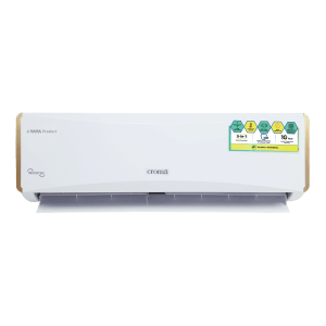 Croma 5 in 1 Convertible 1 Ton 3 Star Inverter Split AC with Anti-Dust Filter (Copper Condenser)