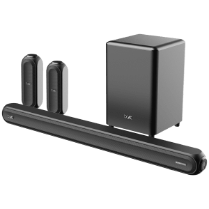 boAt Aavante Bar 3200D 350W Bluetooth Soundbar with Remote (3D Surround Sound, 5.1 Channel, Premium Black)