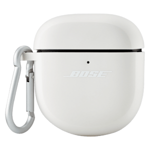 BOSE Quiet Comfort Silicon Rubber Case Cover for Earbuds II (Metal Carabiner, QCII COVER SOAPSTN, Soapstone)