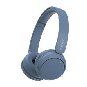 SONY WH-CH520 Bluetooth Headphone with Mic (30mm Driver, On Ear, Blue)