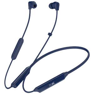 boAt Rockerz Trinity Neckband (IPX5 Water Resistant, Upto 150 Hours Playback, Just Blue)