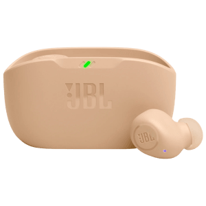 JBL Wave Buds TWS Earbuds (Water Resistant, Deep Bass Sound, Beige)